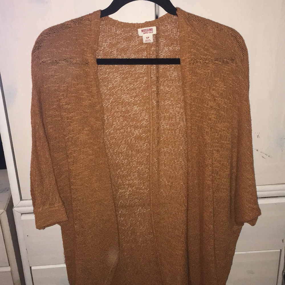 Burnt orange cardigan